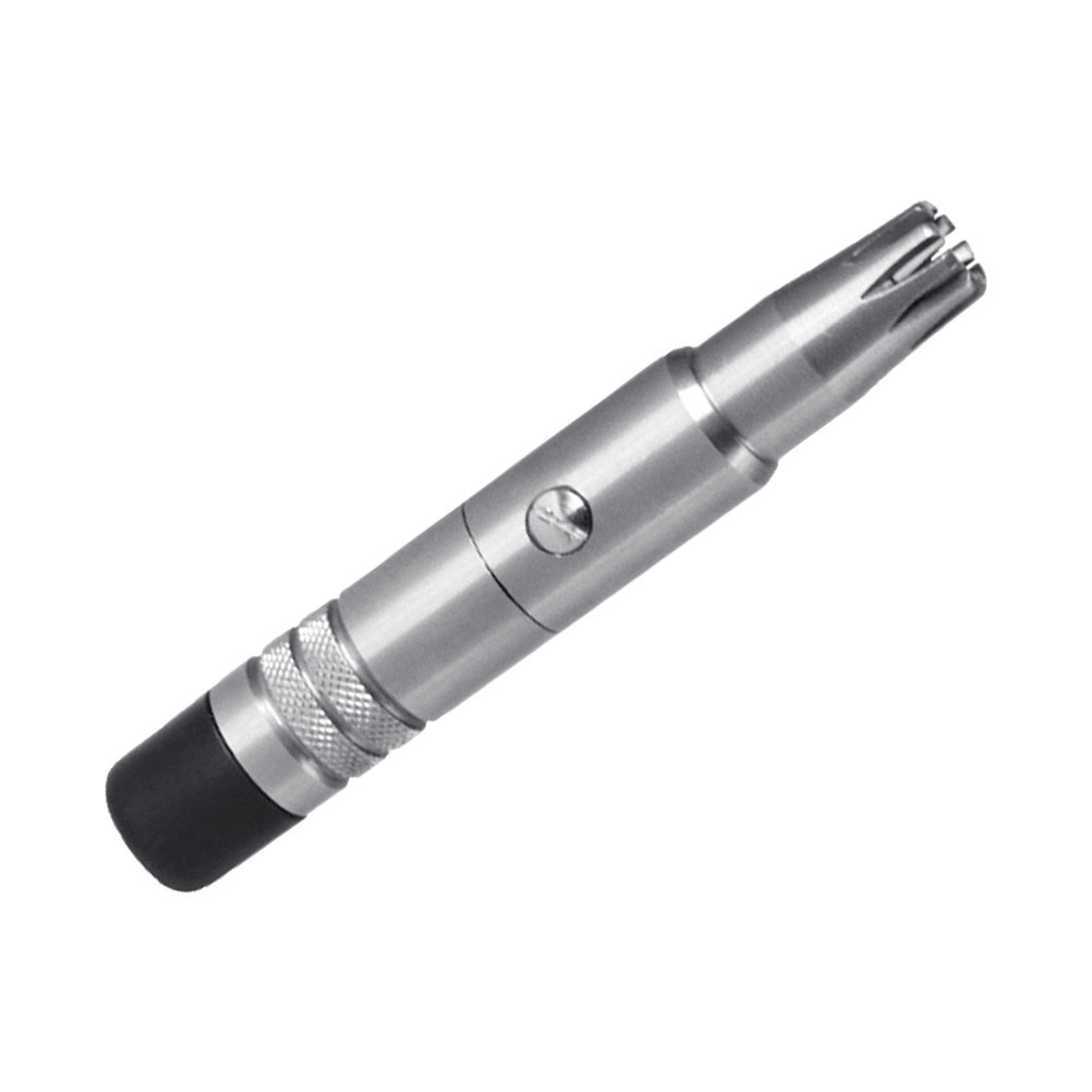 1PC Manual Stainless Steel nose trimmer men nose hair cutter Dual Shaver