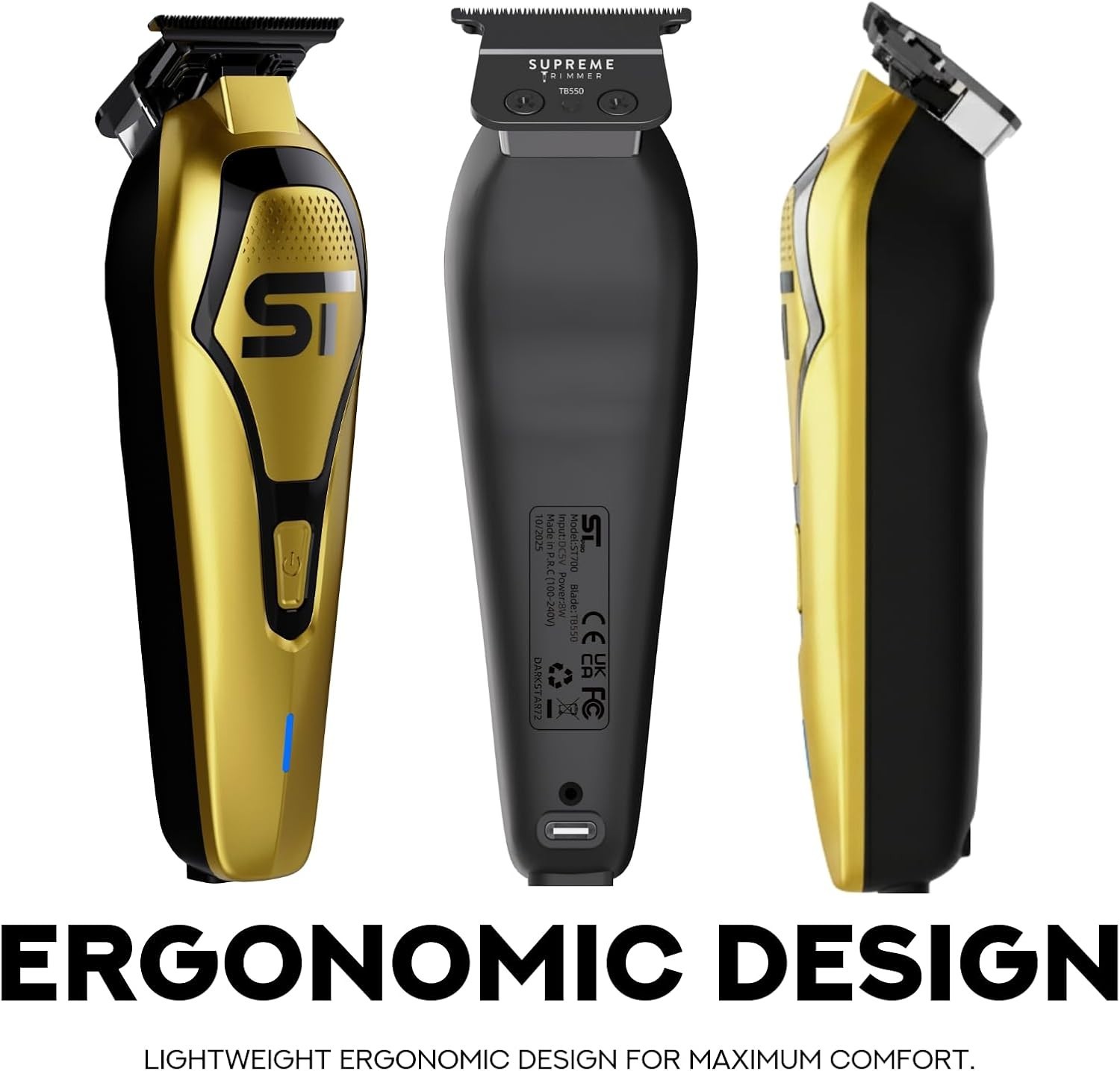 Supreme Trimmer Darkstar 72 Hair Trimmer with Magnetic Vector Motor | ST700