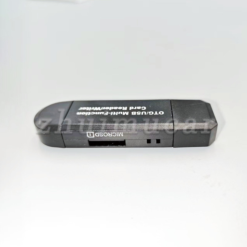 W/Standard USB Male NEW Micro USB OTG to USB 2.0 Adapter SD/Micro SD Card Reader