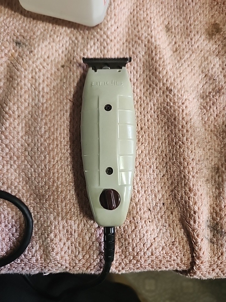 Andis Model G Corded Electric Hair Clipper/trimmer Gray, Square Blade, Tested.