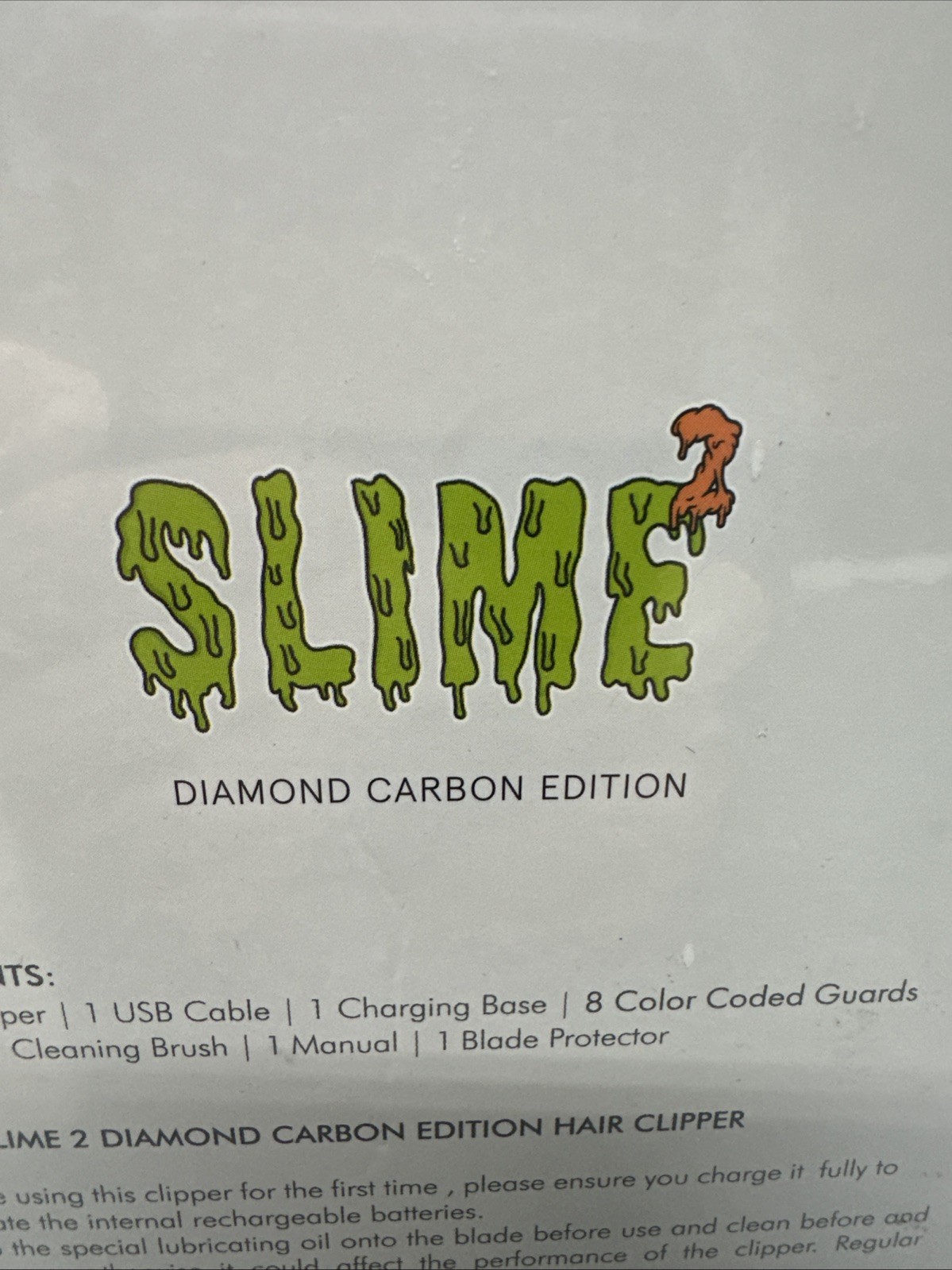TPOB Slime 2 Green Diamond Edition Hair Clipper- New
