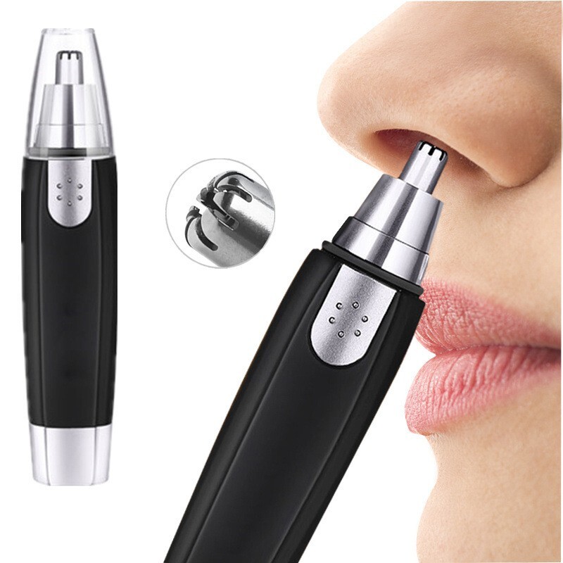 Nose Hair Trimmer Face Neck Ear Eyebrow Shaver Clipper Groomer Cleaner Unisex