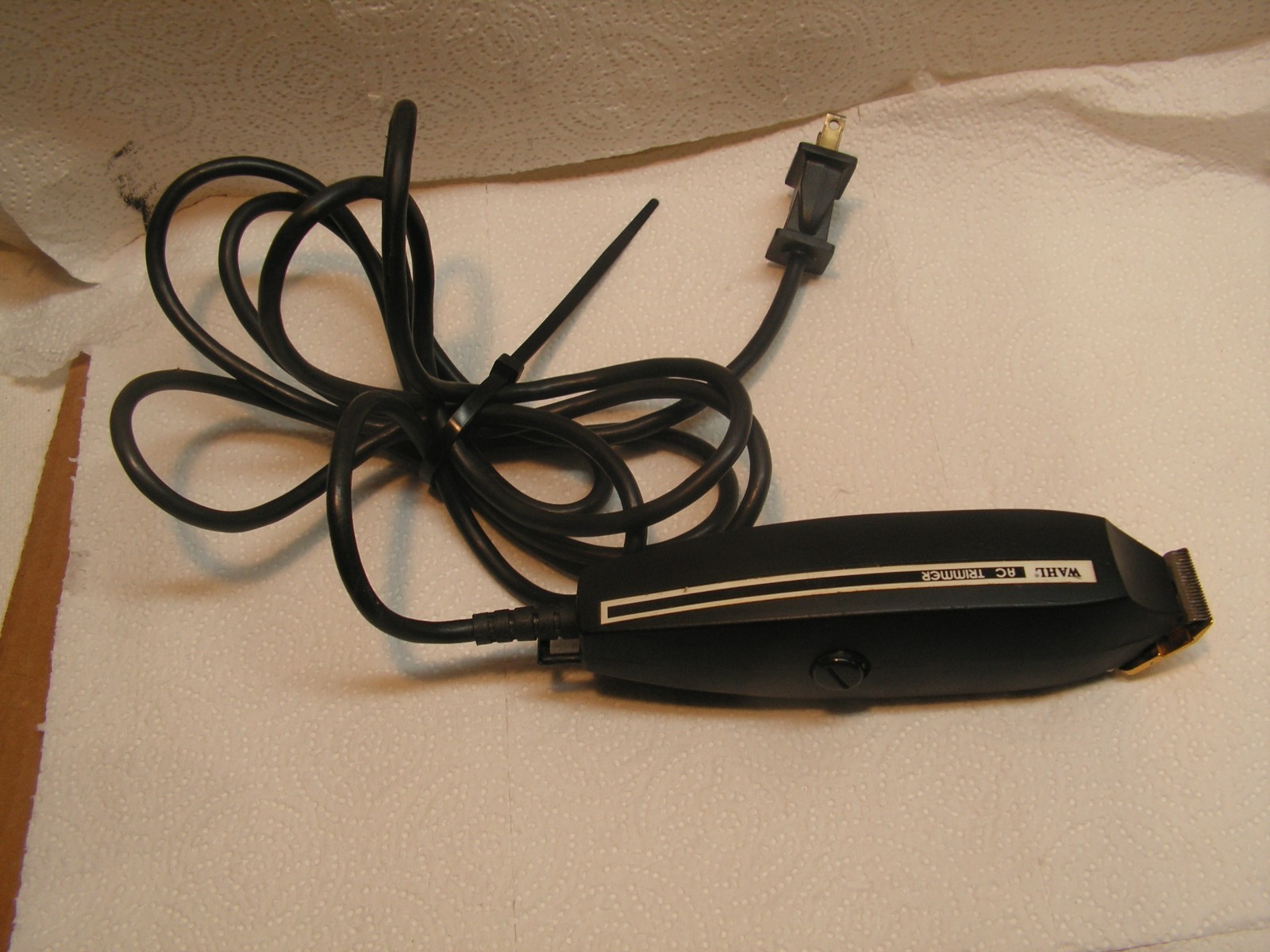 Wahl AC Trimmer Professional Clippers Model ACT Black TESTED & WORKS Gold Cutter
