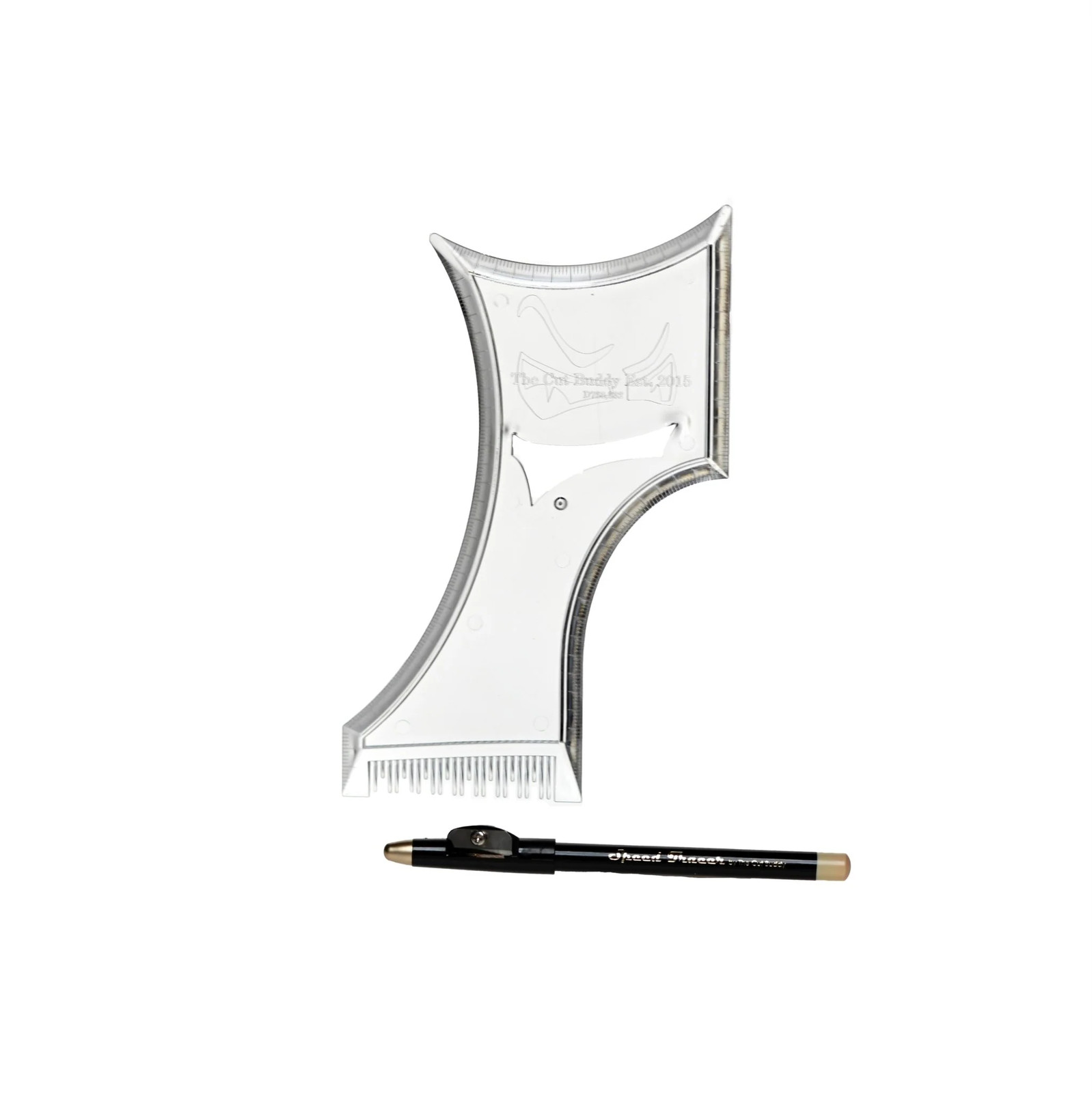 Beard Shaping Tool and Hair Trimmer Guide – Plus Version