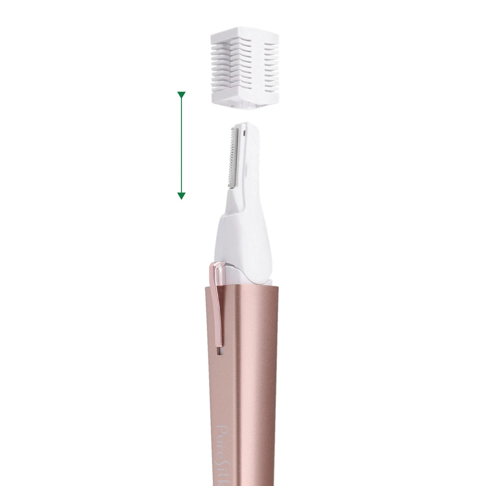 Pure Silk Hair Trimmer for Woman, Pivoting Head Adjustable Hair Trimmer
