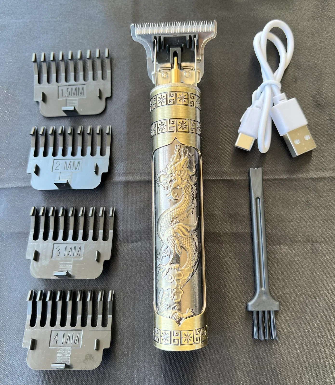Vintage T9 Barbeador Dragon Beard Hair Trimmer Cutter Machine for Men