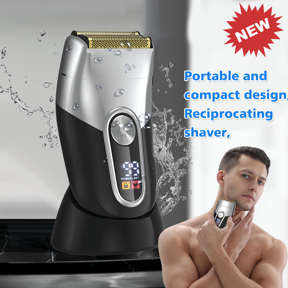 Portable USB Electric Shaver Rechargeable Razor Washable Trimmer Beard Shaver US