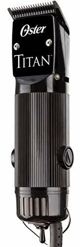 Oster 76076-310 Titan 2 Speed Hair Clipper with Detachable #000 & #1