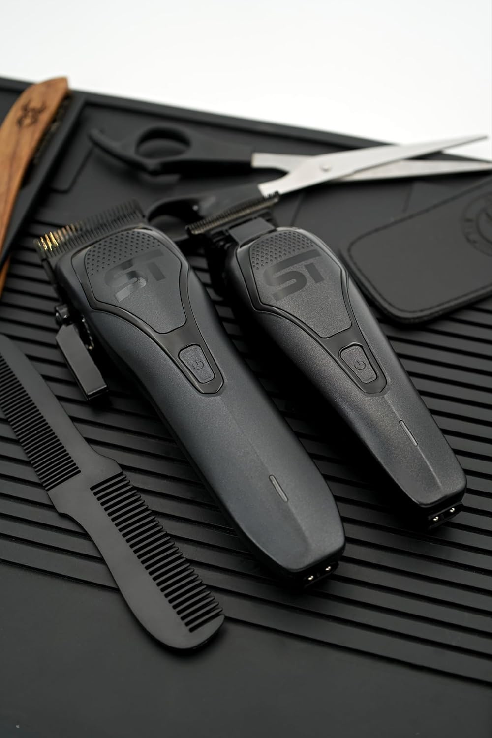 Supreme Trimmer Darkstar 72 Clipper STC72 & Hair Trimmer ST700 Set | Black