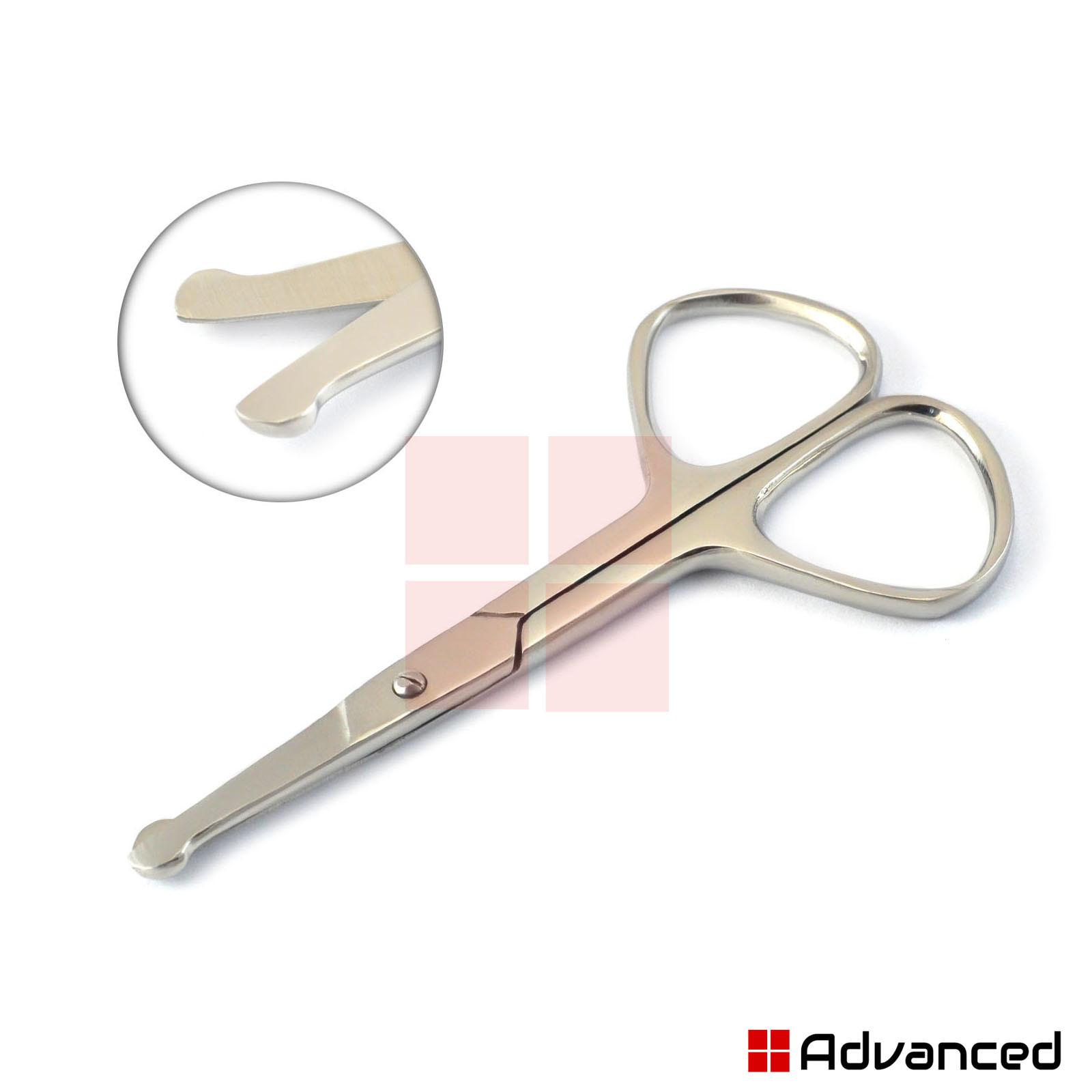 2Pcs Beauty Nose Hair Removing Scissors Chiropody Long Reach Toe Nail Scissors