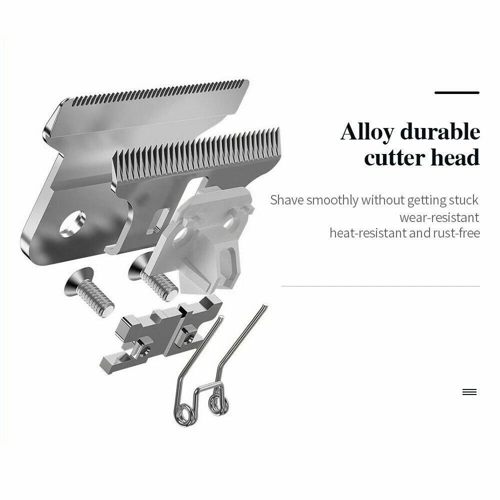 Professional Hair Clippers Trimmer Cutting Beard Cordless Barber Shaving Machine