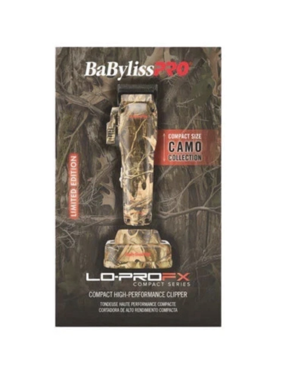 BaByliss PRO Camo Compact Clipper, Trimmer & Shaver SET – BRAND NEW
