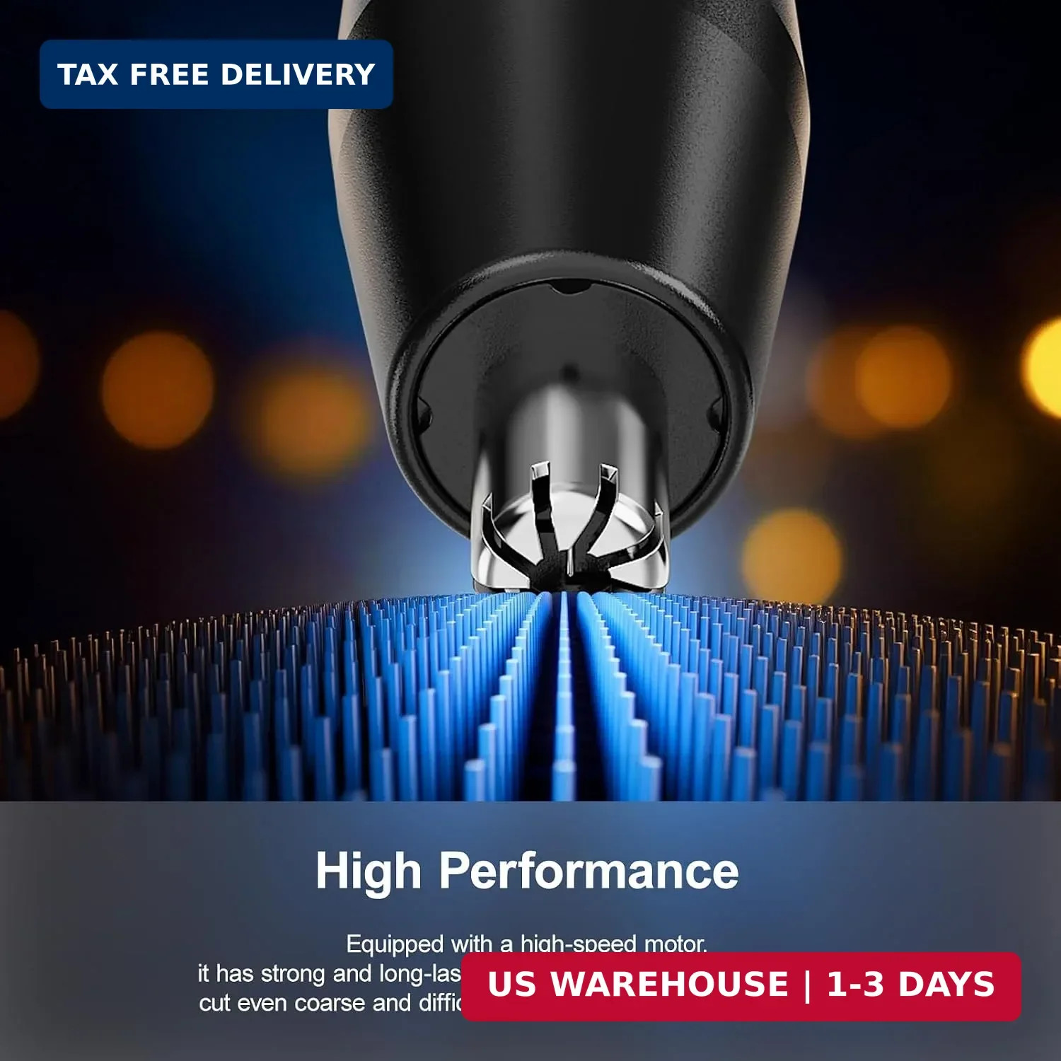 Professional Nose Hair Trimmer for Men & Women, USB-C Rechargeable Electric Ear