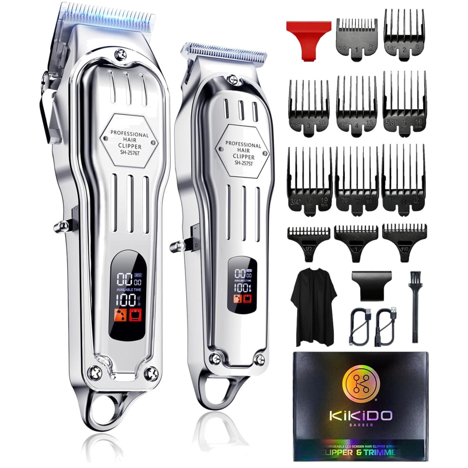 Barber Clippers for Face & Body Grooming
