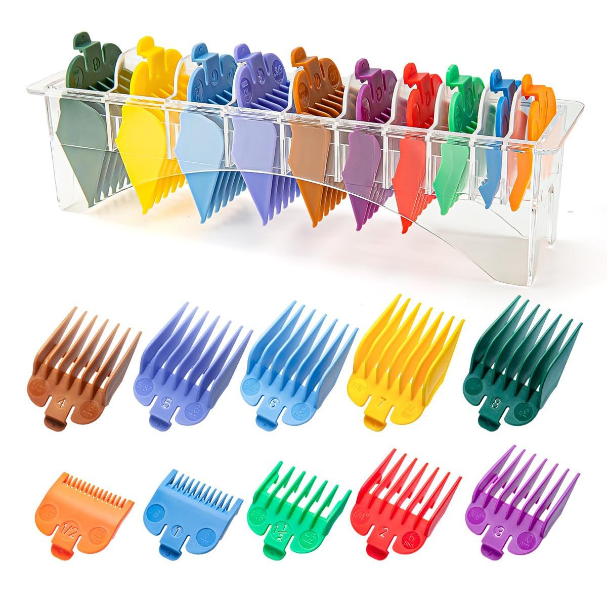 Wahl Clipper Guards Set 1 Pcs Professional Hair Clipper Combs Guides Wahl Rep…