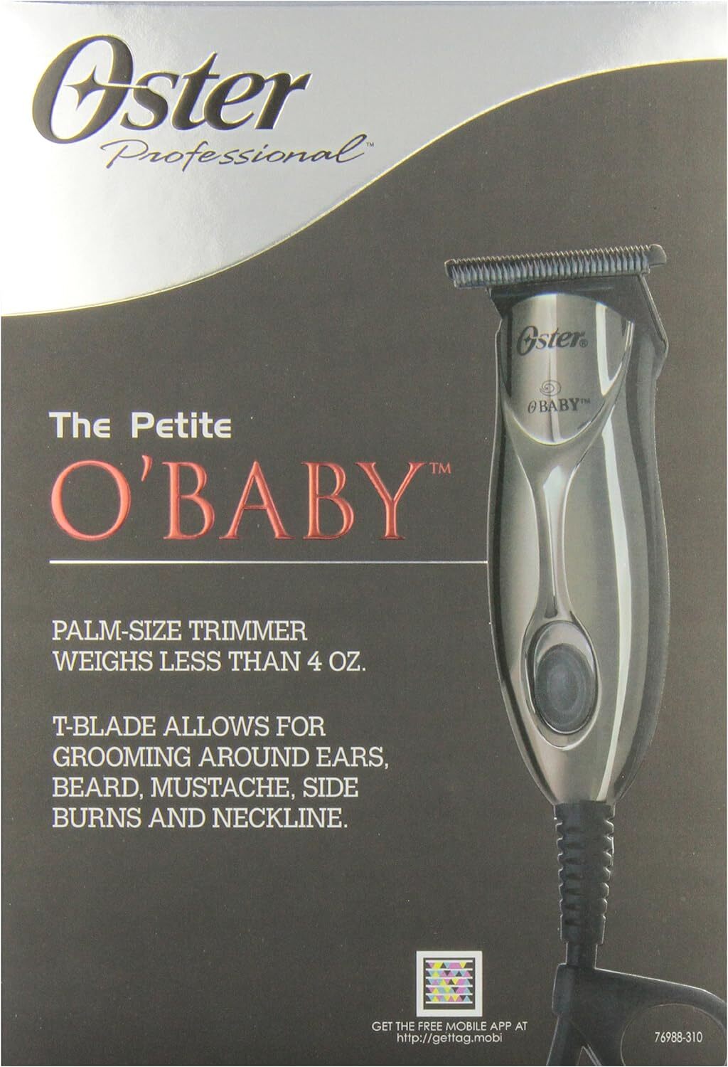 New Oster 76988-310 O’Baby T Blade Clipper/Trimmer with Titanium Coated Blades