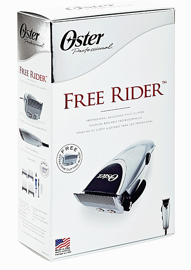 Oster Professional Motor Clipper Shaving Trimmer Free Rider Pivot Blades