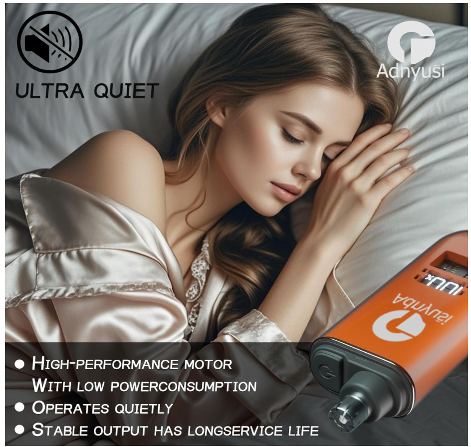 Nose Hair Trimmer, USB Charging Digital Display