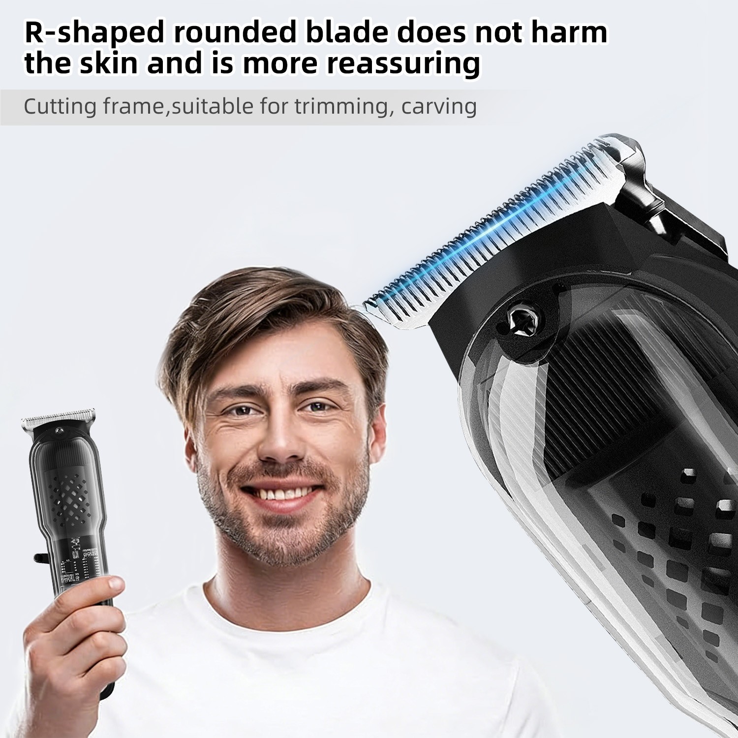 Professional Hair Clippers for Men, Cordless Barber Clippers and Trimmer Set US