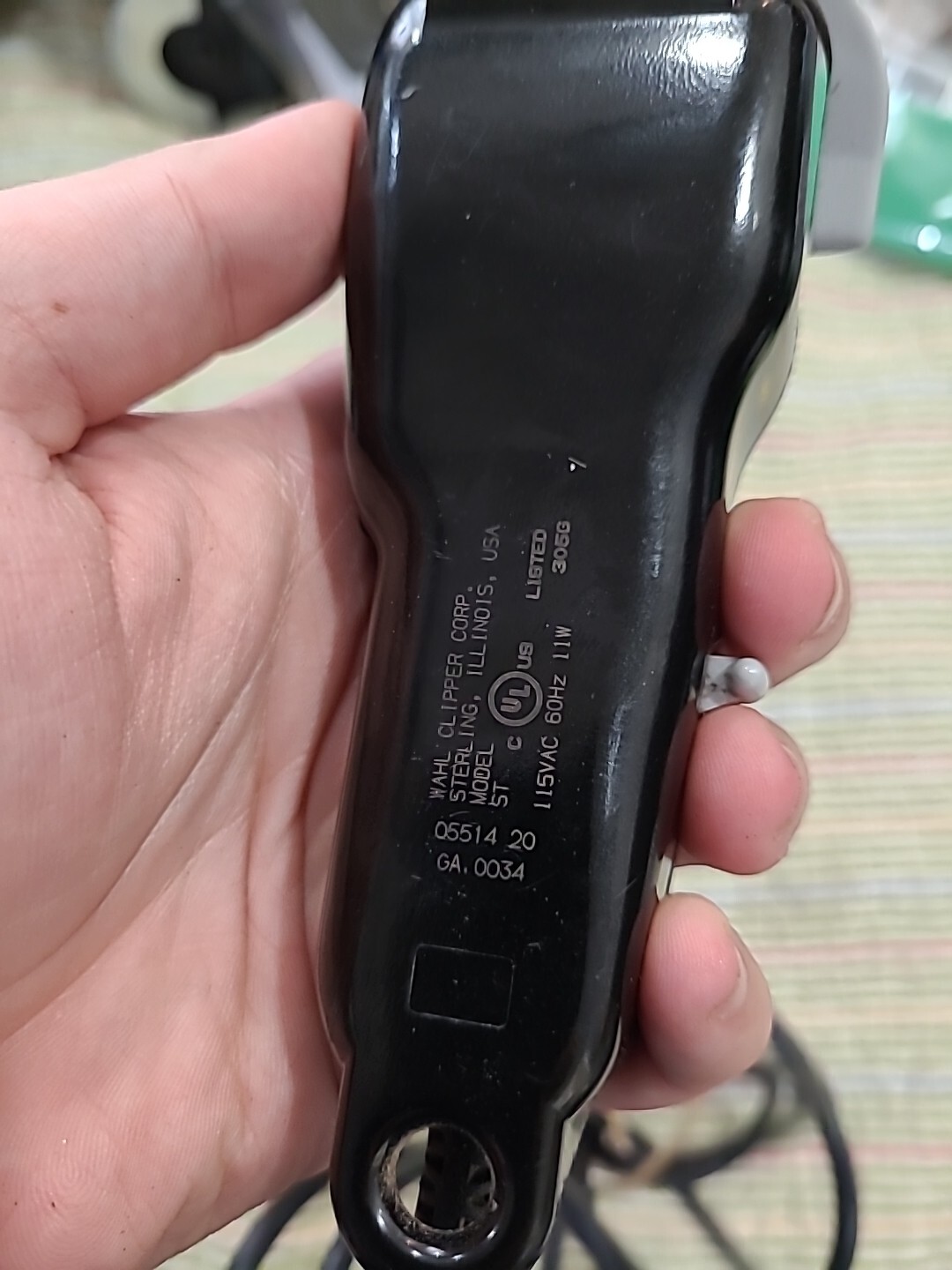 Wahl Model ST Professional Designer Red Electric Corded Clippers