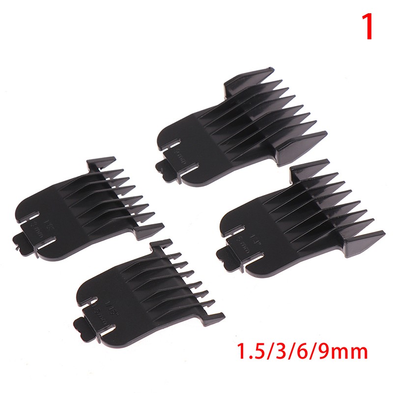 4Pc T9 Universal Hair Trimmer Clipper Limit Comb Guide Sets Limit Calipers To p9