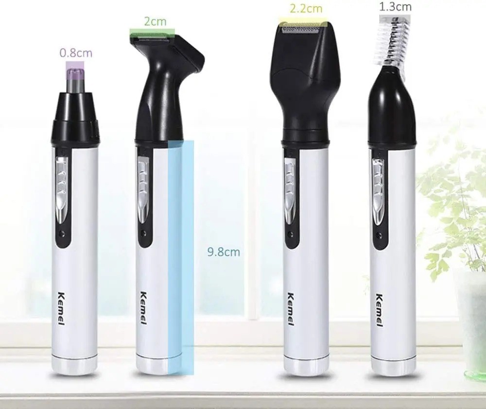 Electric Nose Ear Hair Trimmer Eyebrow Shaver Clipper Groomer Cleaner tool
