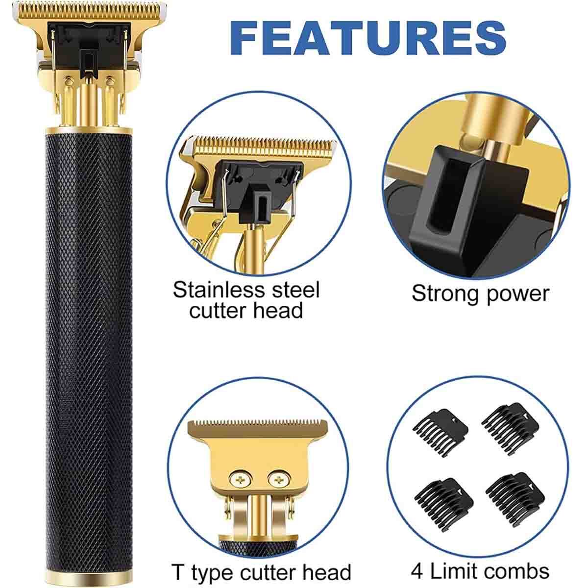 Hair Clippers Beard Trimmer for Men, Hair Cutting Contourist Blade Liners Edgers