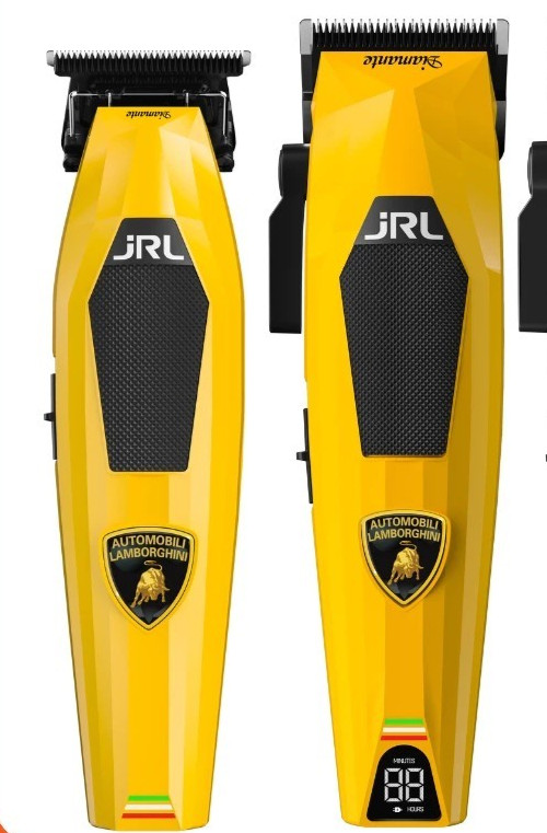 JRL x Lamborghini Diamante Cordless Clipper & Trimmer Set Limited Edition YELLOW