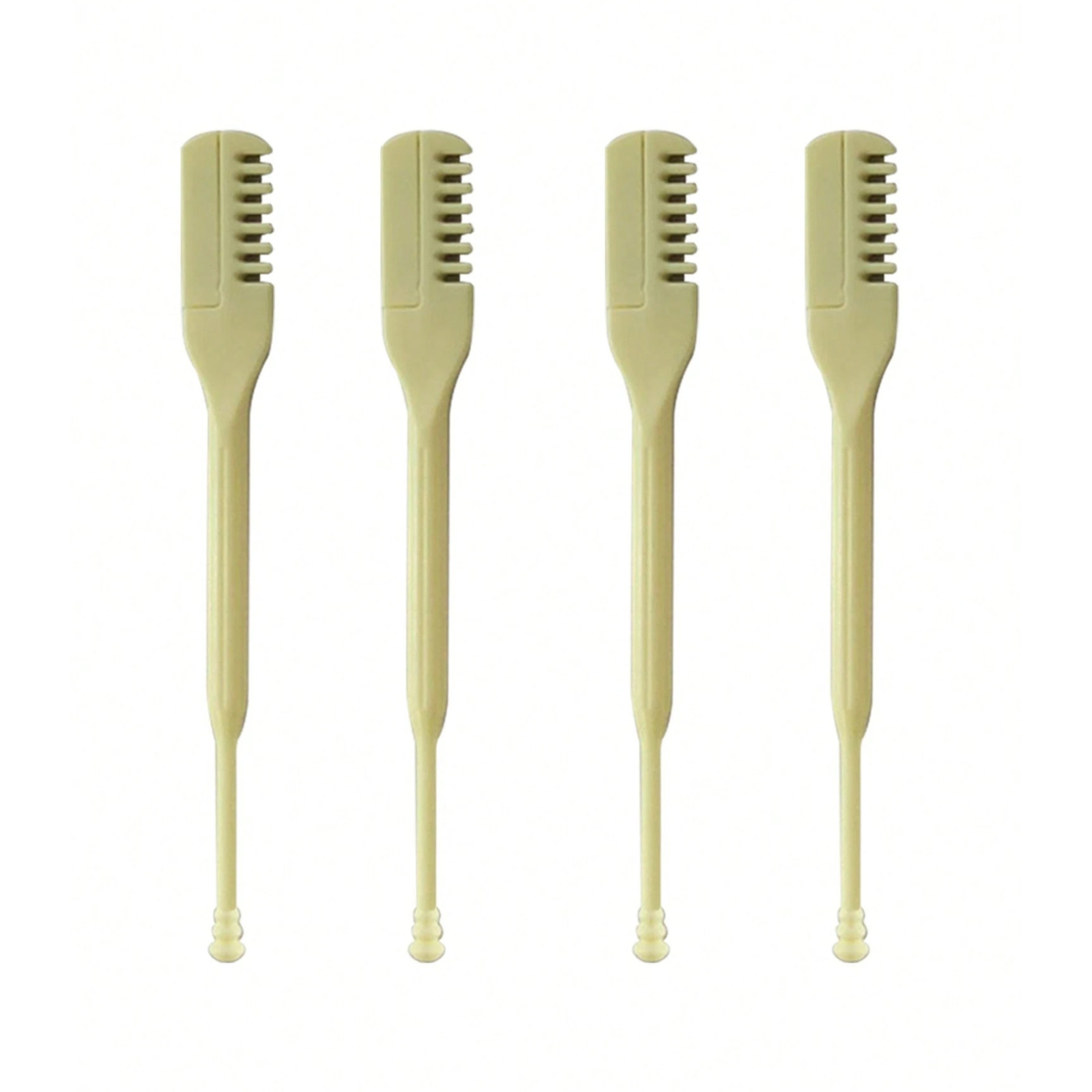2/4/10/15pcs Manual Nose Hair Trimmer Facial Hair Removal Tools Grooming Kit