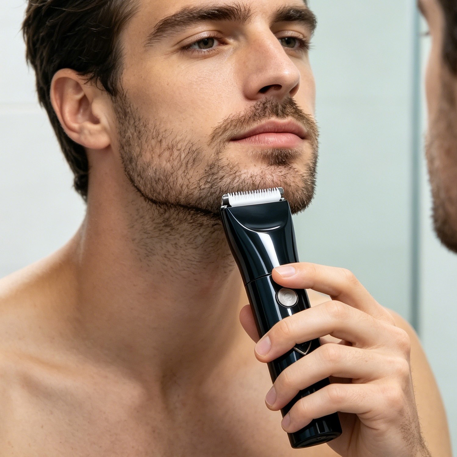 5-in-1 Electric Shaver & Hair Clippers – Cordless T-Blade Beard Trimmer with LED