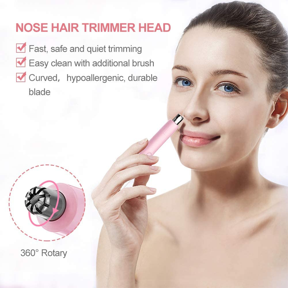 Recortadora de vello para rostro, cejas, nariz, orejas y cuerpo