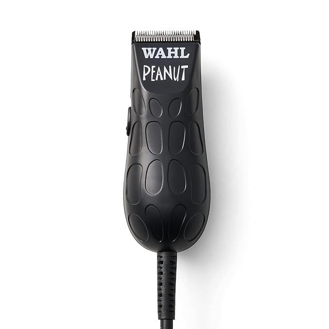Wahl Professional Peanut Beard Trimmer Hair Clipper Kit 4 Combs 8655-200 – Black