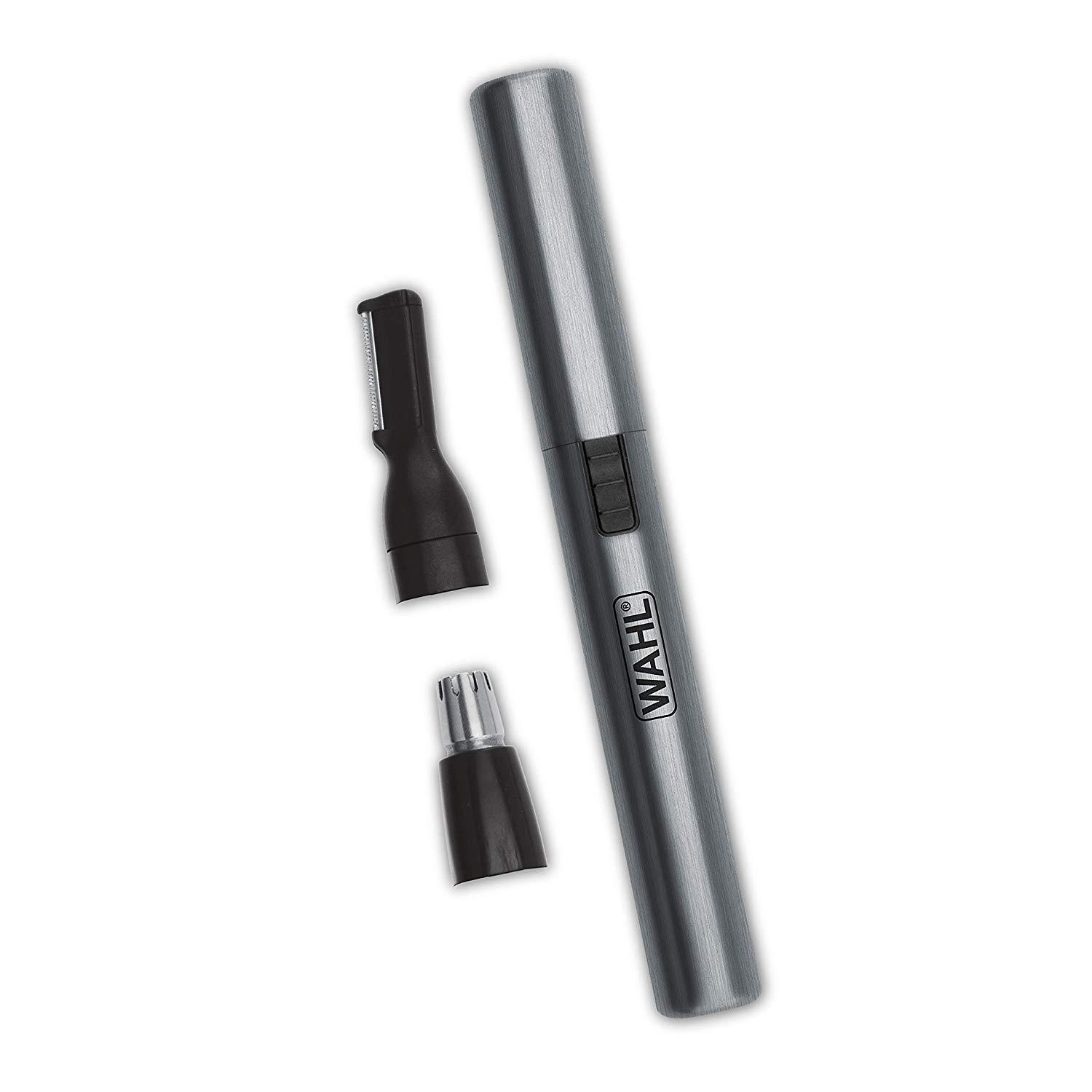 WAHL Micro GroomsMan Precision 2-in-1 NOSE EAR HAIR DETAILER AAA Lithium Power