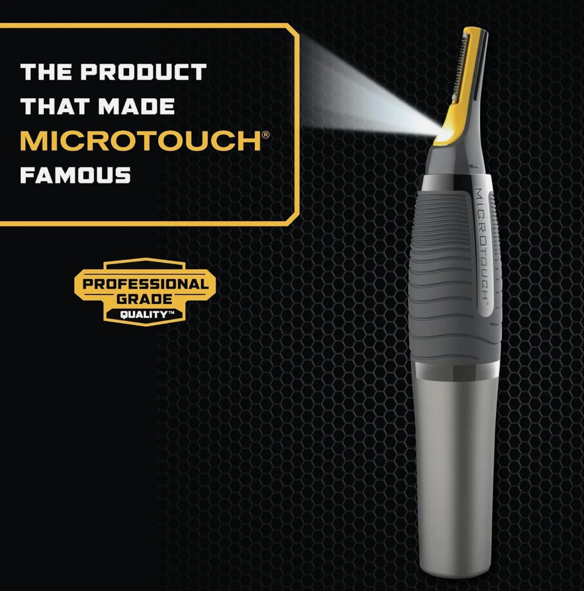 Micro Touch Titanium MAX Lighted Personal Trimmer – BRAND NEW – FREE SHIPPING