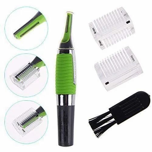 Hot Men Nose Ear Face Neck Eyebrow Hair Mustache Beard Trimmer Shaver Clipper PE