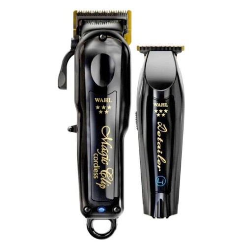 New Wahl Cordless Barber Combo Clipper/Detailer Trimmer – Black 3025397 US