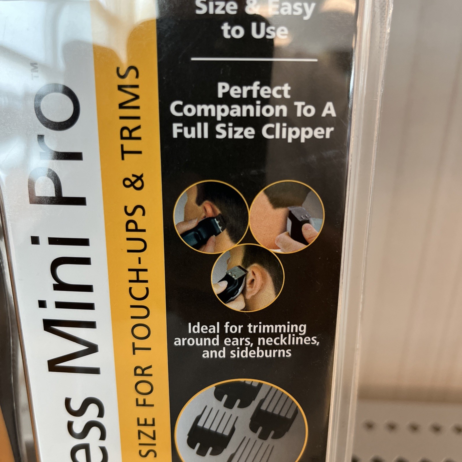 WAHL Mini Pro CORDLESS Compact TOUCH-UP Hair Beard BATTERY Precision Trimmer