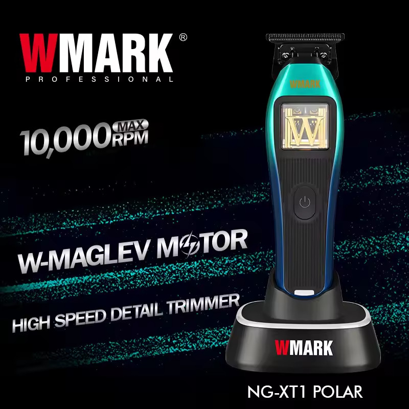 2025 Wmark NG-XT1 Polar Trimmer 10000RPM Cordless Beard Hair Tool