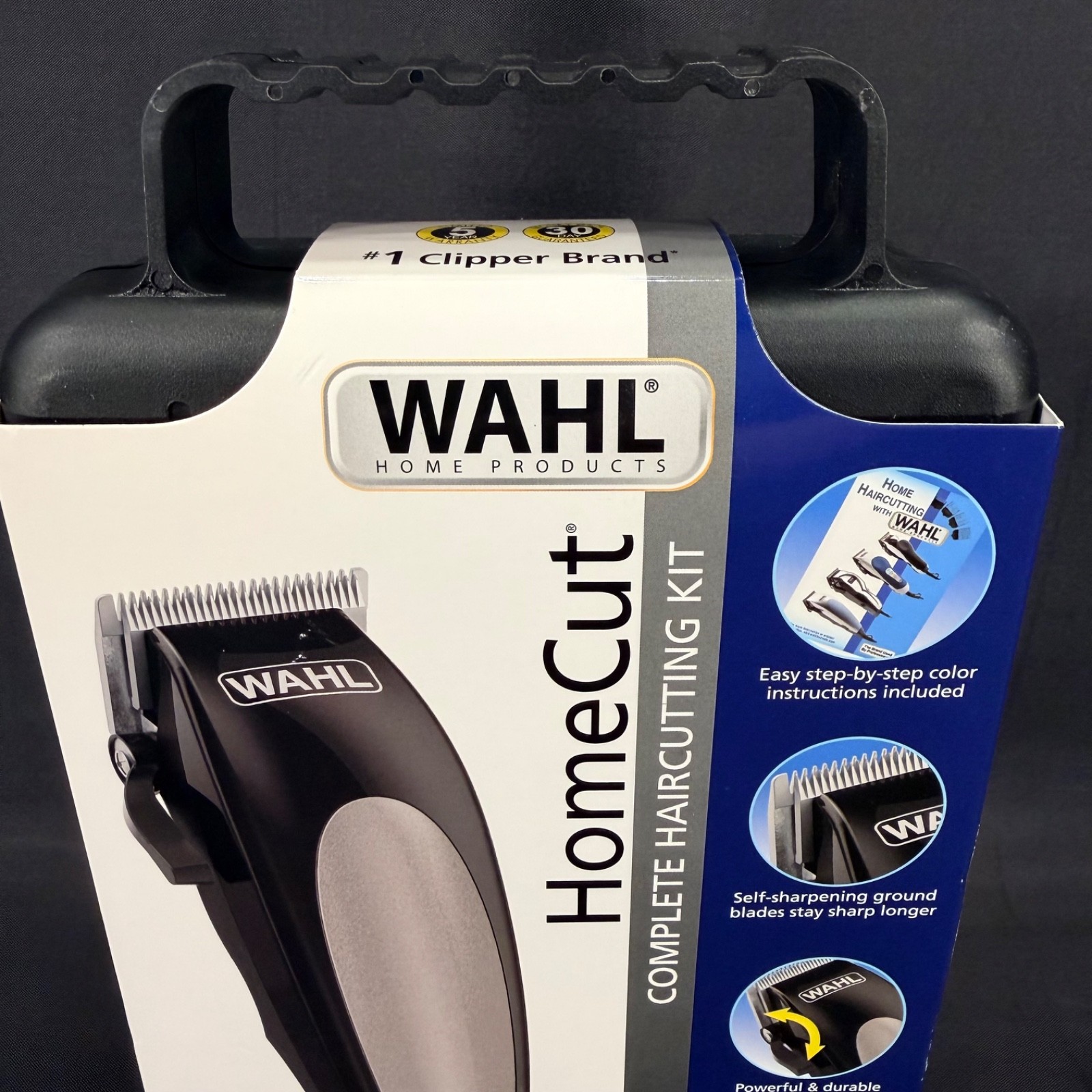 Wahl 18 PC Home Cut Men’s Hair Trimmer Kit Clippers Haircut Barber Set Trim NEW!