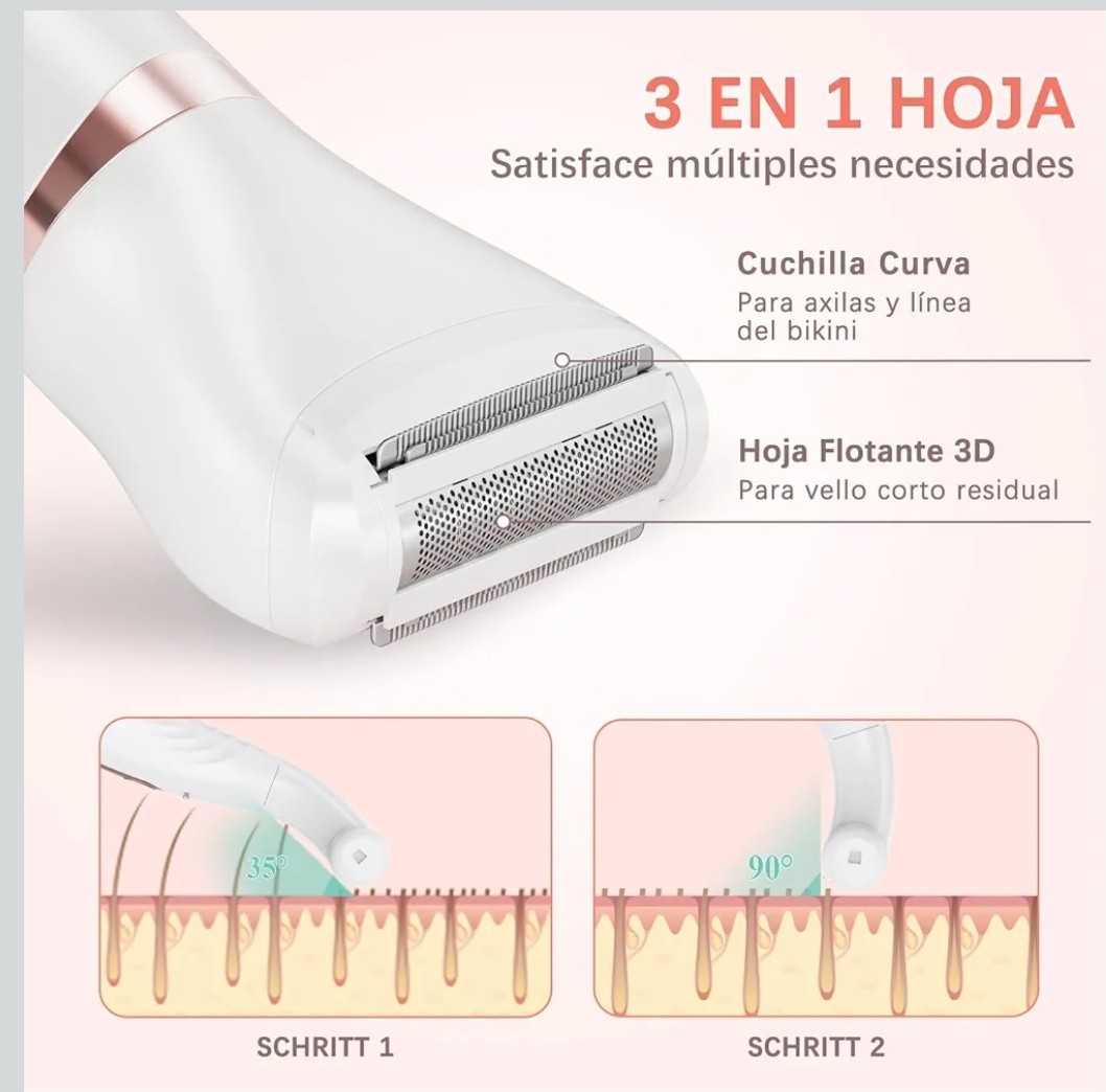 Maxgroom 3-in-1 Women’s Haircutting Kit USB-C USB Charging Waterproof 3 Heads