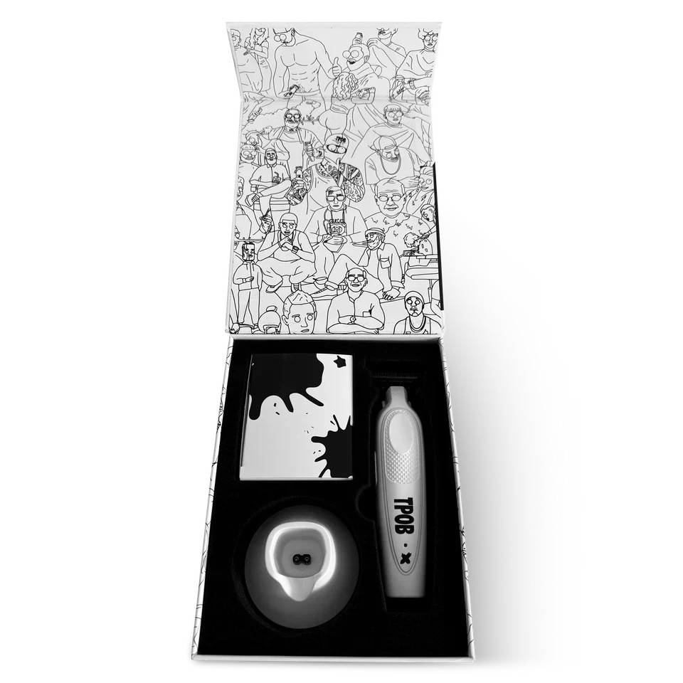 TPOB X Deluxe Trimmer Whiteout Edition – Digital Brushless Trimmer