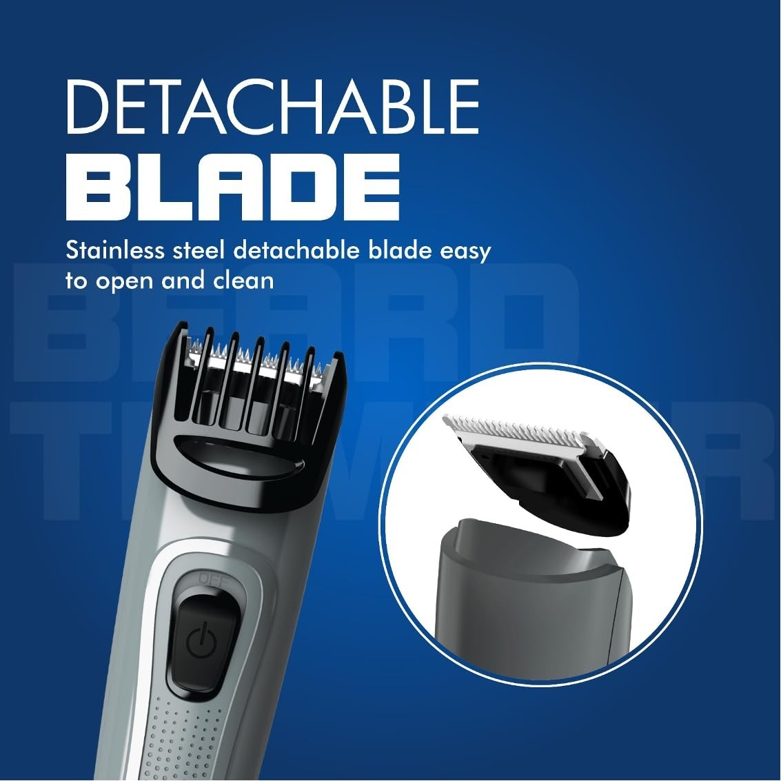 Havells BT5100C Beard Trimmer, 0.5mm Precision, 17mm, 45 Min Runtime, USB