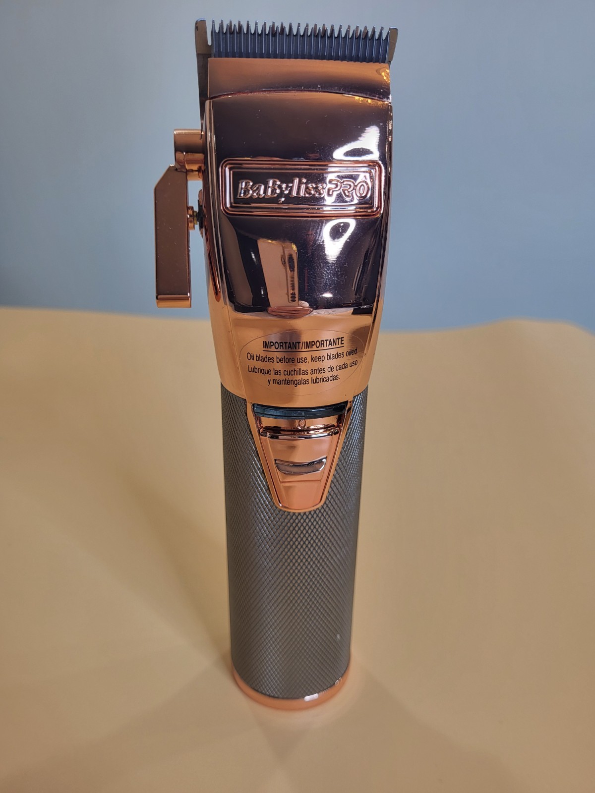 BaByliss PRO RoseFX+ All-Metal Lithium Clipper, USB-C Charge FX870RG