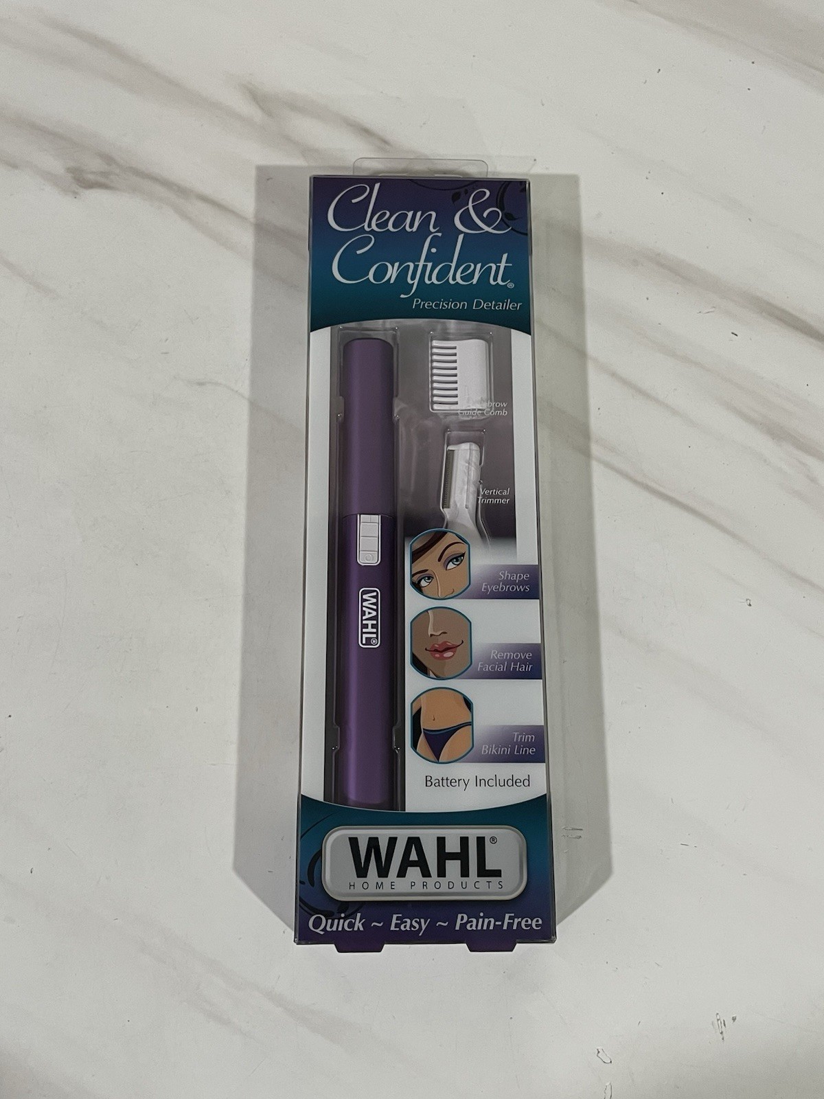 Wahl Clean & Confident Detail Purple Trimmer 05640-100