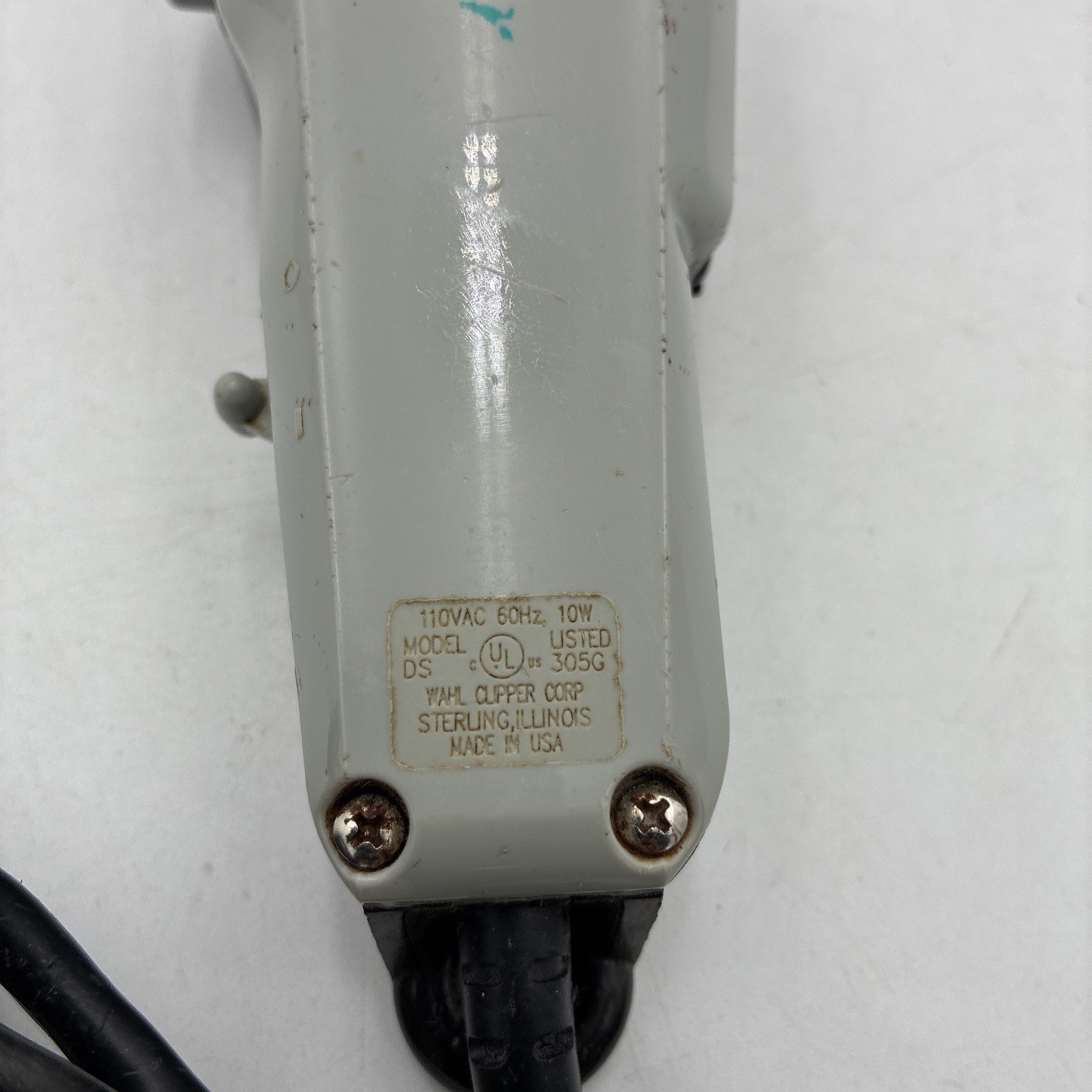 Wahl Designer Hair Clippers Trimmer Model DS305G 305G Corded – Tested & Works!