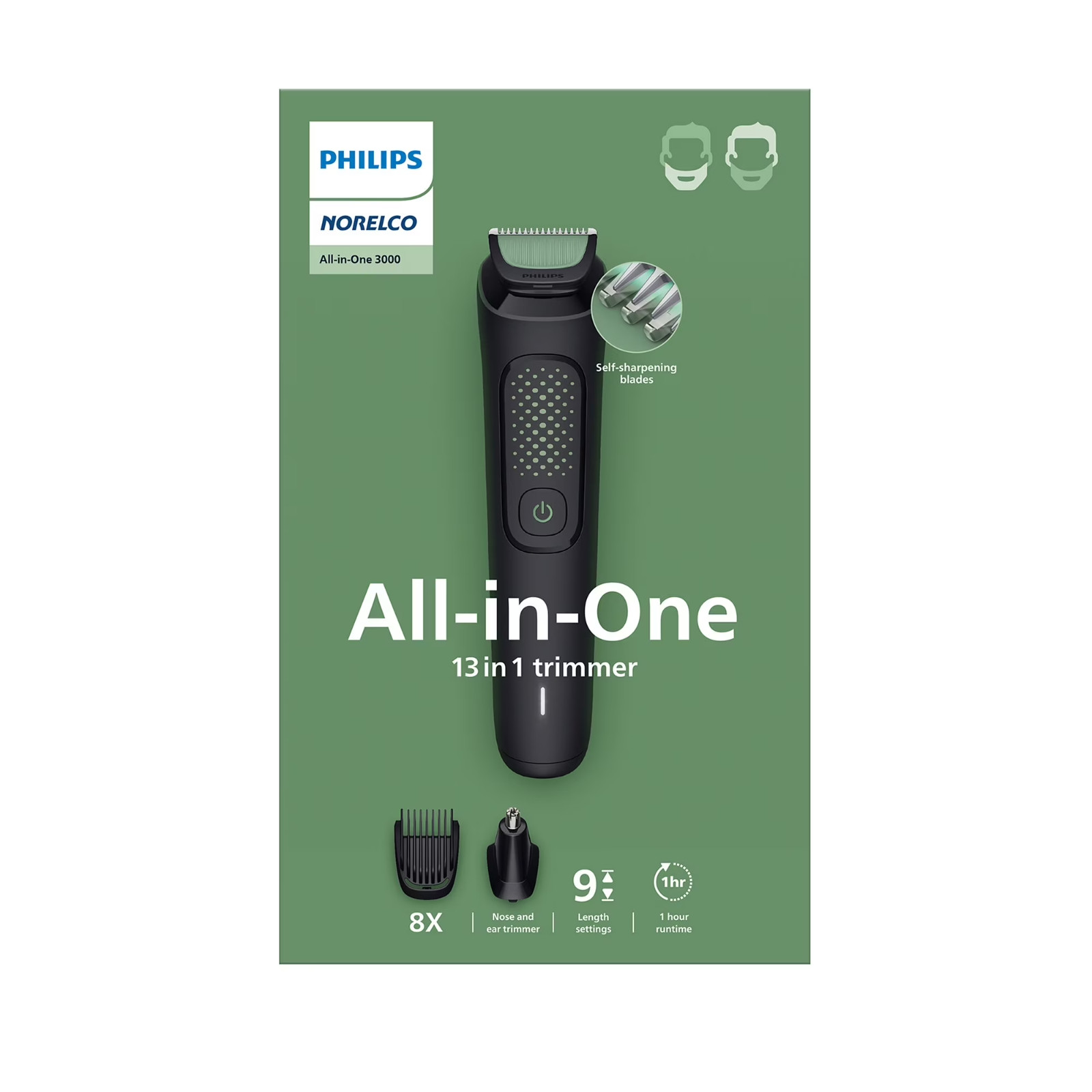 Philips Norelco All-in-One 3000 Series 13 in 1 Trimmer MG3919/50 FREE SHIPPING