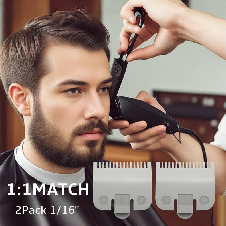Compatible with Wahl Clipper Guards Set,Compatible 1/2 Clipper…
