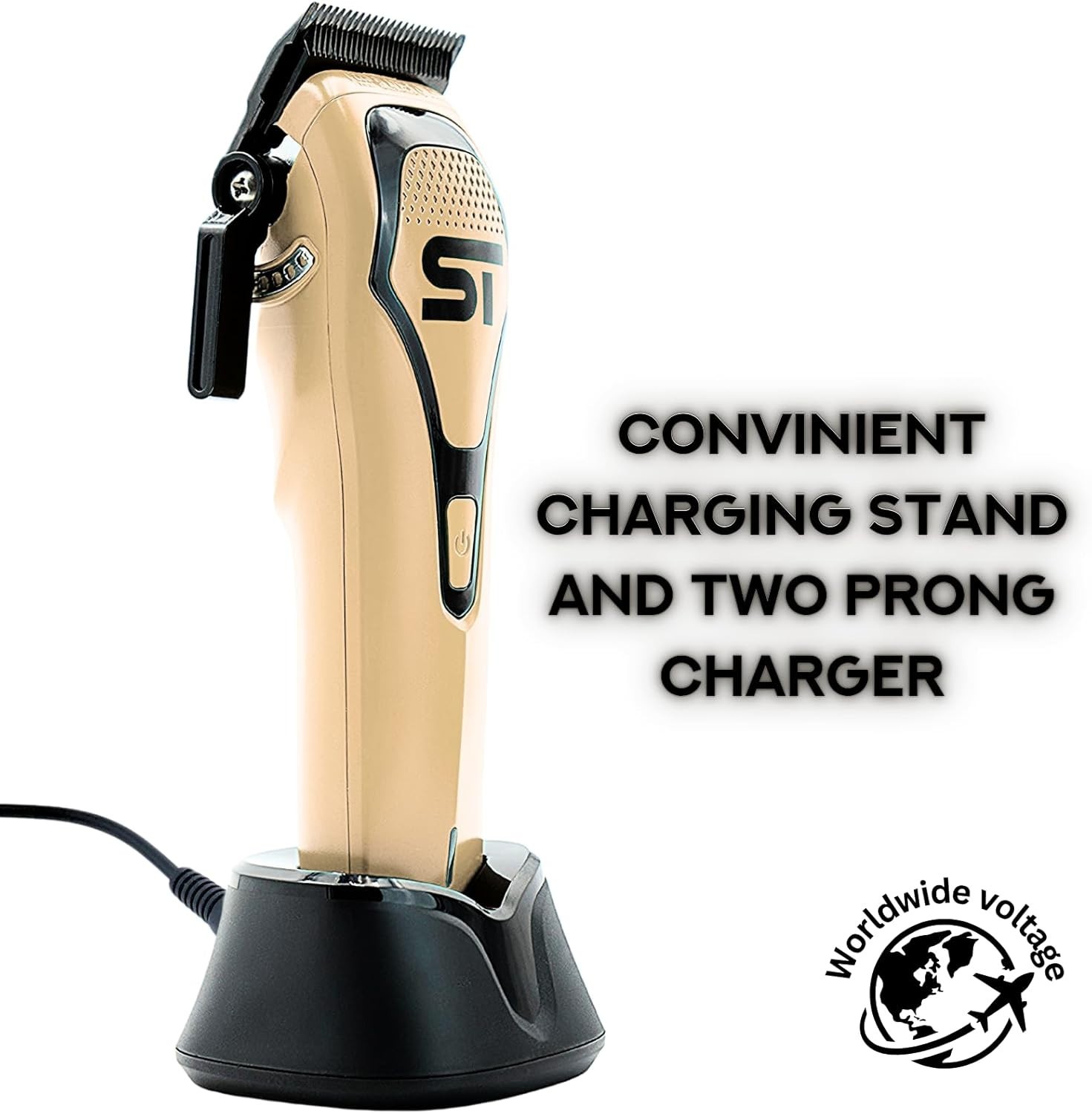 Supreme Trimmer DARKSTAR 72 DLC Hybrid Clipper w/ Magnetic Vector Motor | Sand