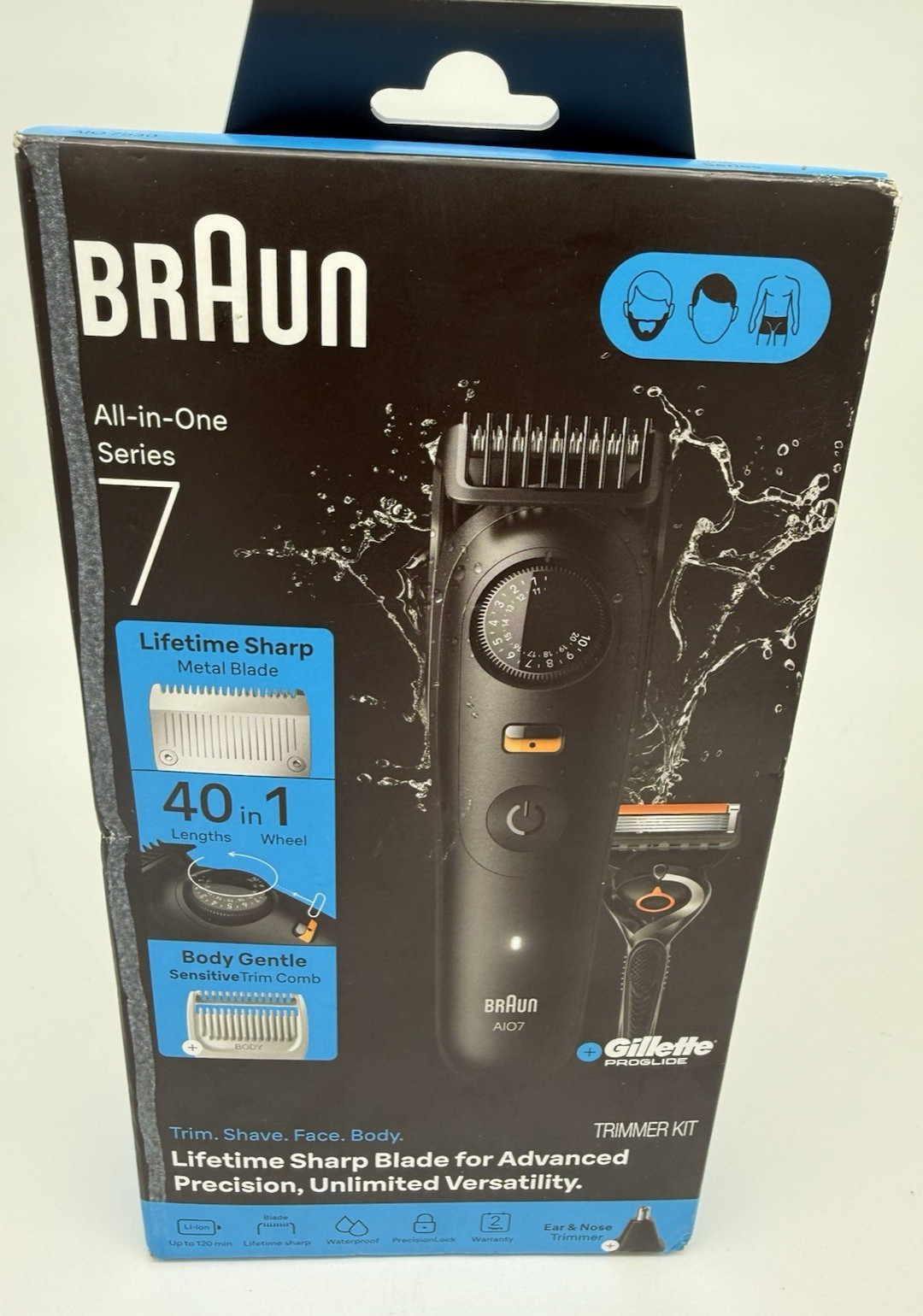 Braun AIO 7530 All In One Series 7 Trimmer Shaver Kit… FREE S&H! brand new !!