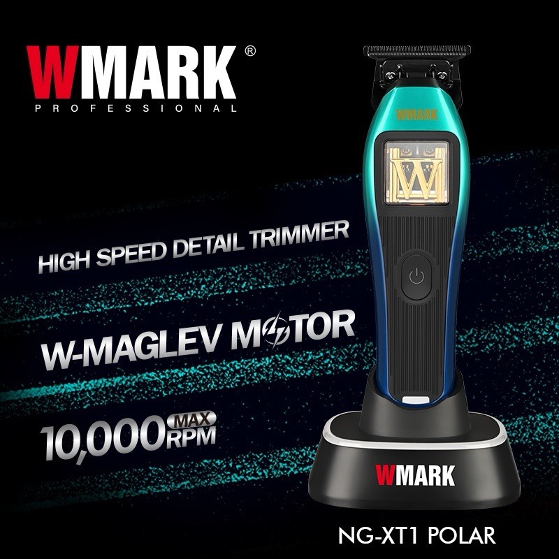 2025 WMARK NG-XT1 Polar Trimmer 10000RPM Cordless Beard Hair Clipper